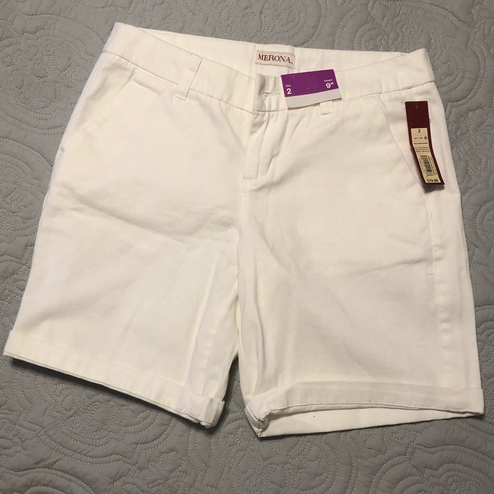 Merona White Shorts